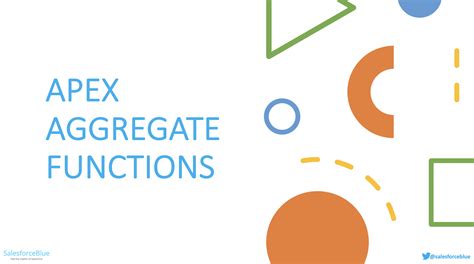 aggregate functions in apex.